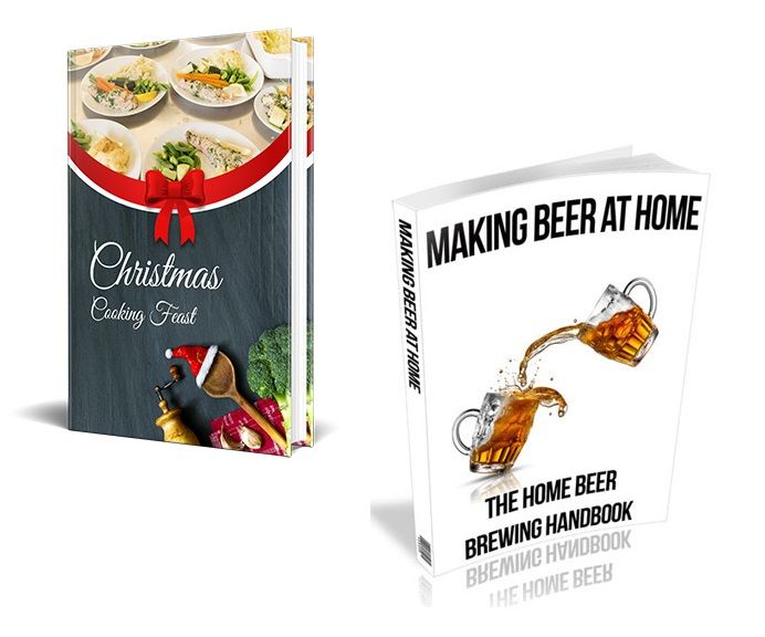 Bundle of Christmas Cooking Feast and Making Beer At Home